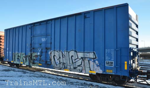 Car/wagon LW9080 left side / coté gauche